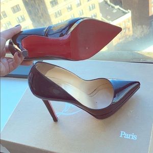 Used Christian Louboutin.
